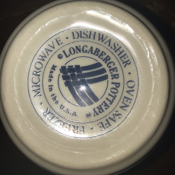 4 set of Longaberger mugs - Picture 2 of 2